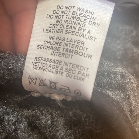 Women’s IRO jacket. Grey/black. Size 38 Size 6 - Picture 6 of 6